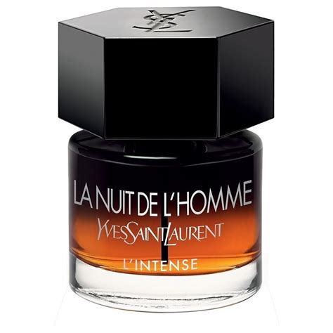 yves saint laurent la nuit de l homme vs intense|y ysl intense 3 oz.